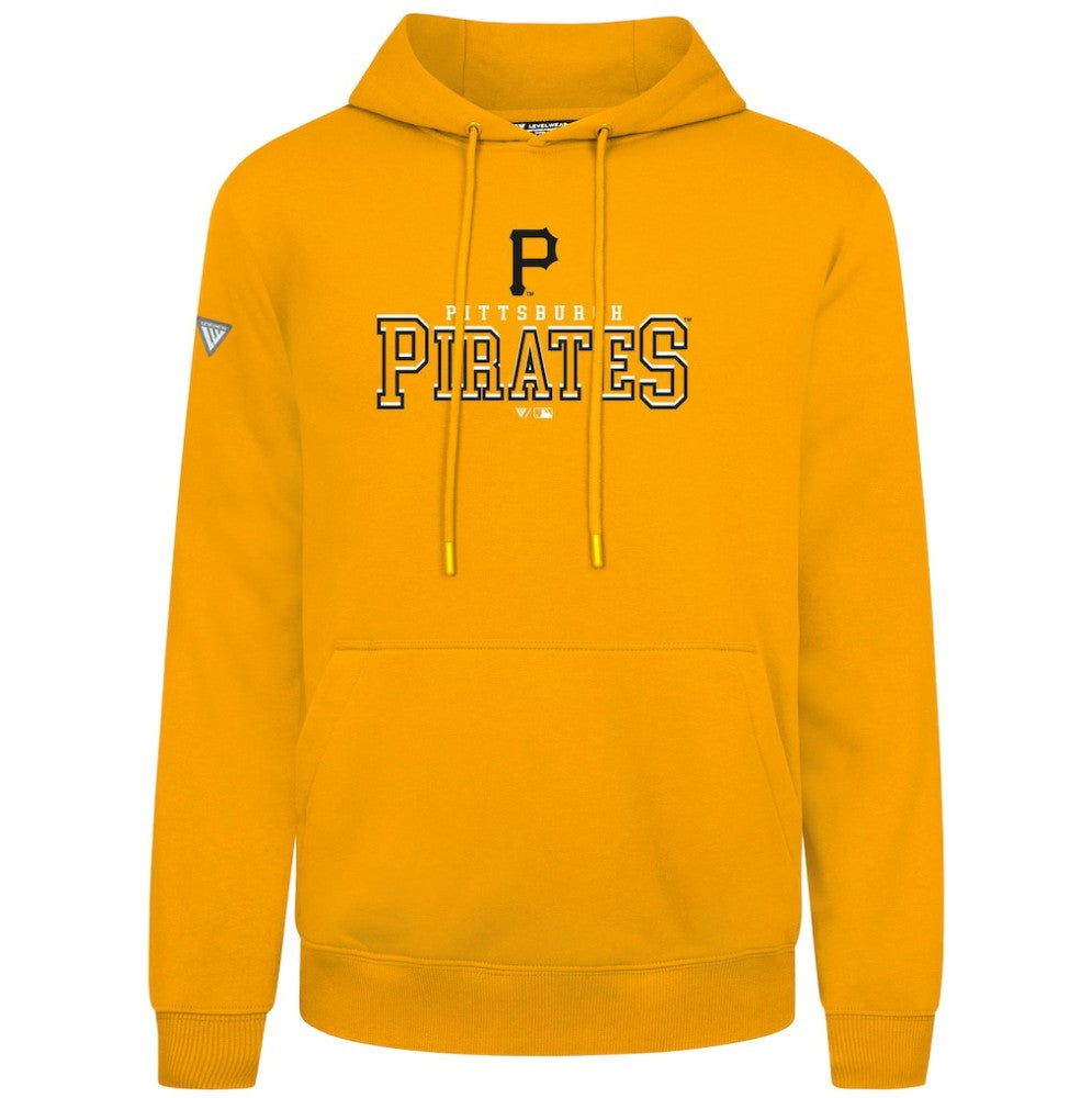 Pittsburgh Pirates Levelwear Podium Journey Hoodie - Gold Hoodies
