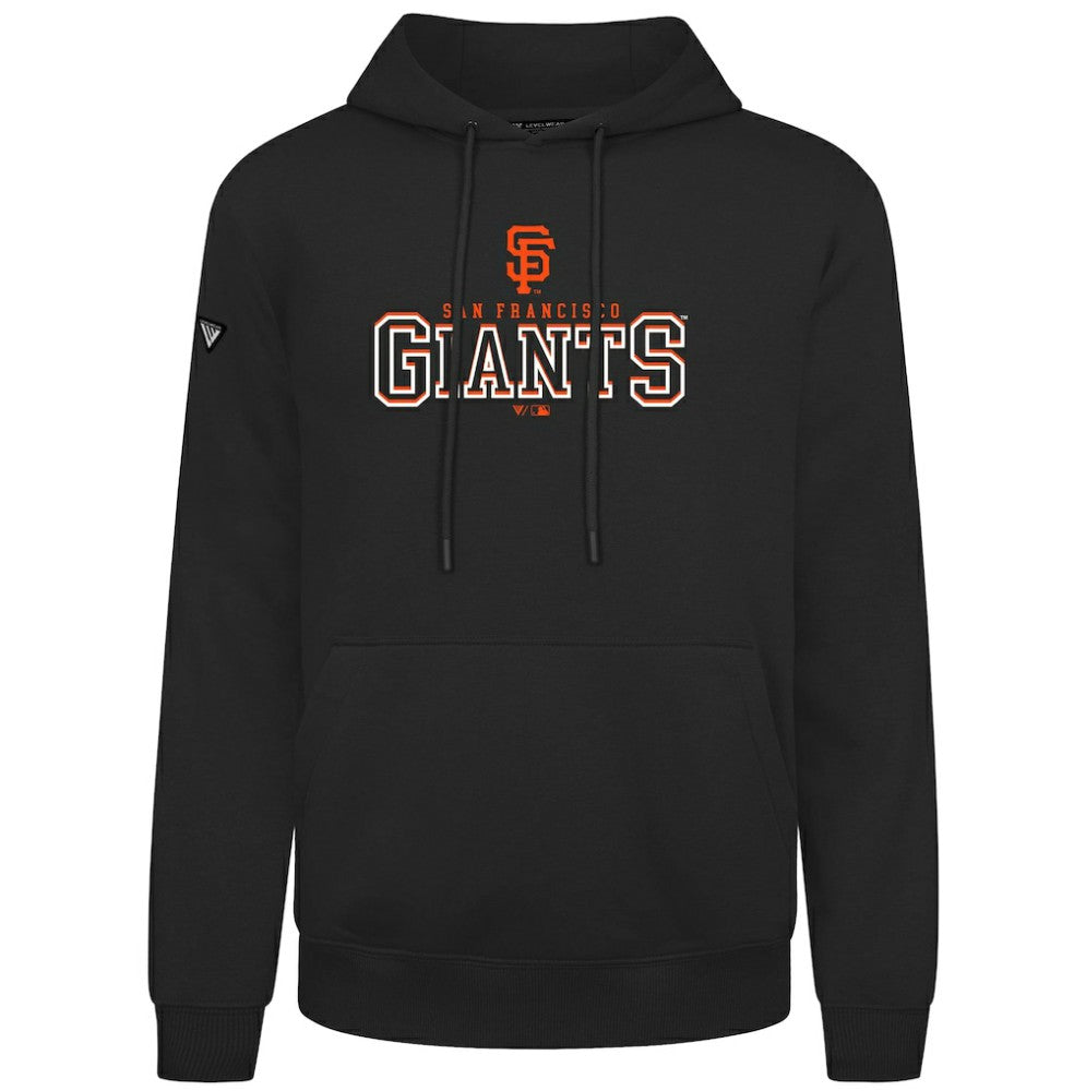 San Francisco Giants Levelwear Podium Journey Hoodie - Black Hoodies
