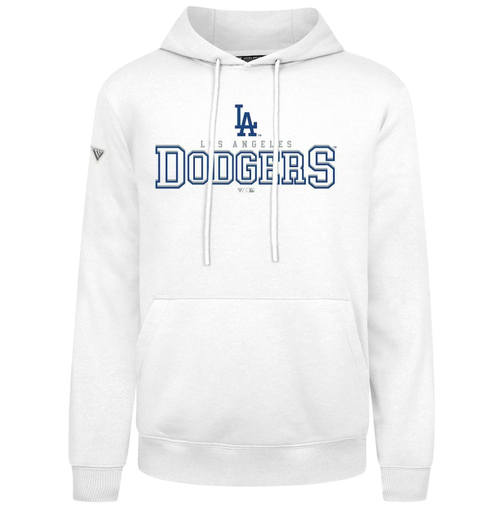 Los Angeles Dodgers Levelwear Podium Journey Hoodie - White Hoodies