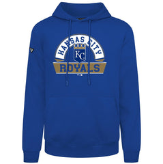 Kansas City Royals Levelwear Podium Banner Arch Hoodie - Royal Hoodies