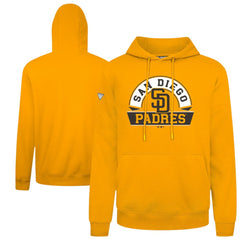 San Diego Padres Levelwear Podium Banner Arch Hoodie - Gold Hoodies