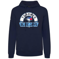 Toronto Blue Jays Levelwear Podium Banner Arch Hoodie - Navy Hoodies