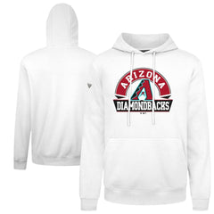 Arizona Diamondbacks Levelwear Podium Banner Arch Hoodie - White Hoodies