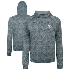 Philadelphia Phillies Levelwear Albatross Raglan Hoodie - Gray Hoodies