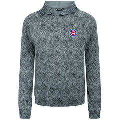 Chicago Cubs Levelwear Albatross Raglan Hoodie - Gray Hoodies