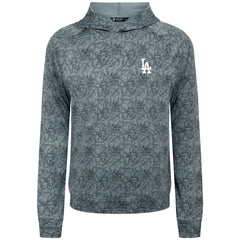 Los Angeles Dodgers Levelwear Albatross Raglan Hoodie - Gray Hoodies
