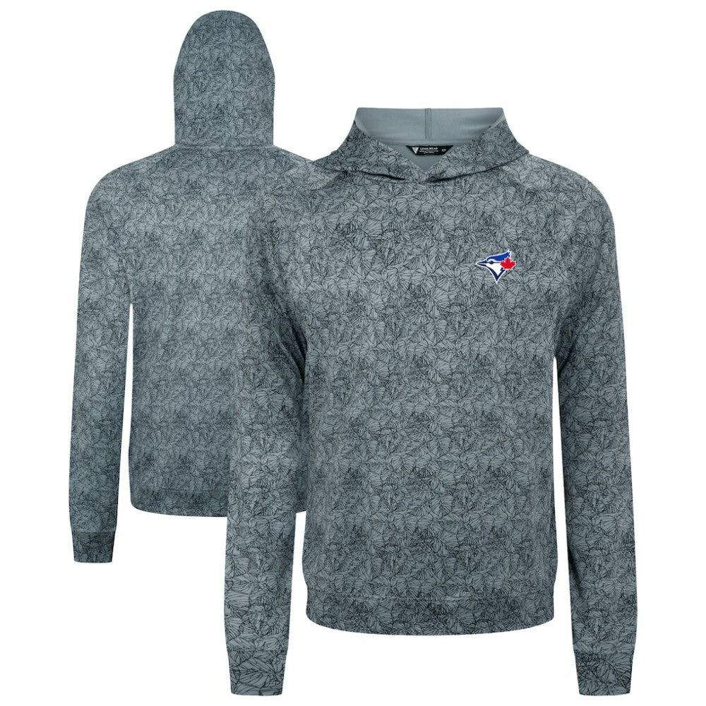 Toronto Blue Jays Levelwear Albatross Raglan Hoodie - Gray Hoodies