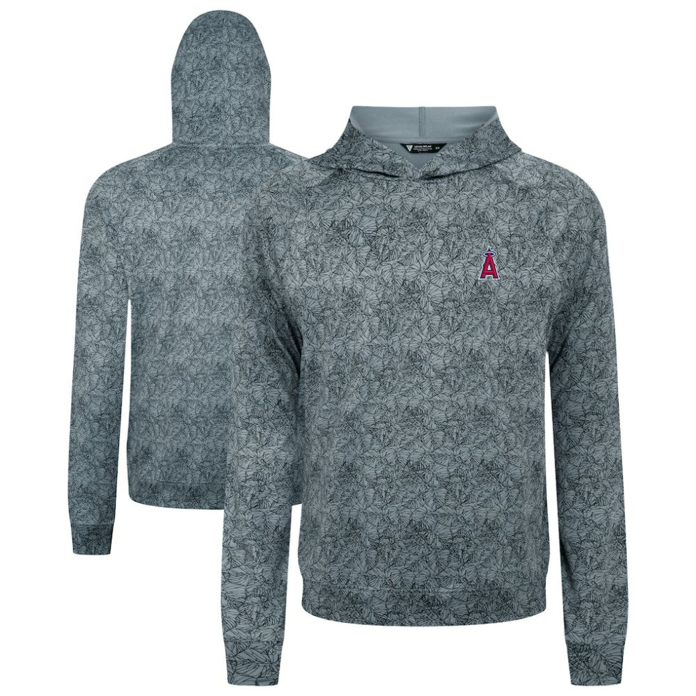 Los Angeles Angels Levelwear Albatross Raglan Hoodie - Gray Hoodies
