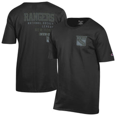 New York Rangers Champion Tonal T-Shirt - Black | US 203391355