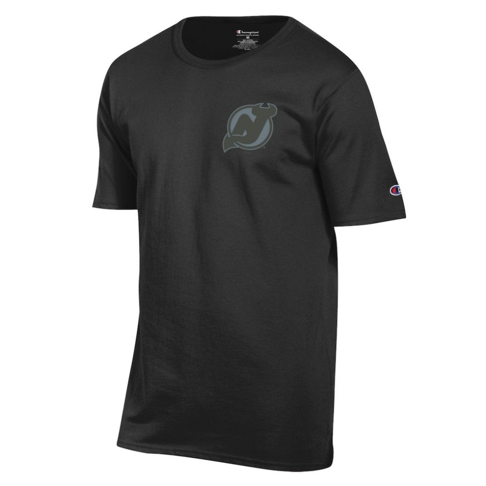 New Jersey Devils Champion Tonal T-Shirt - Black | US 203391356