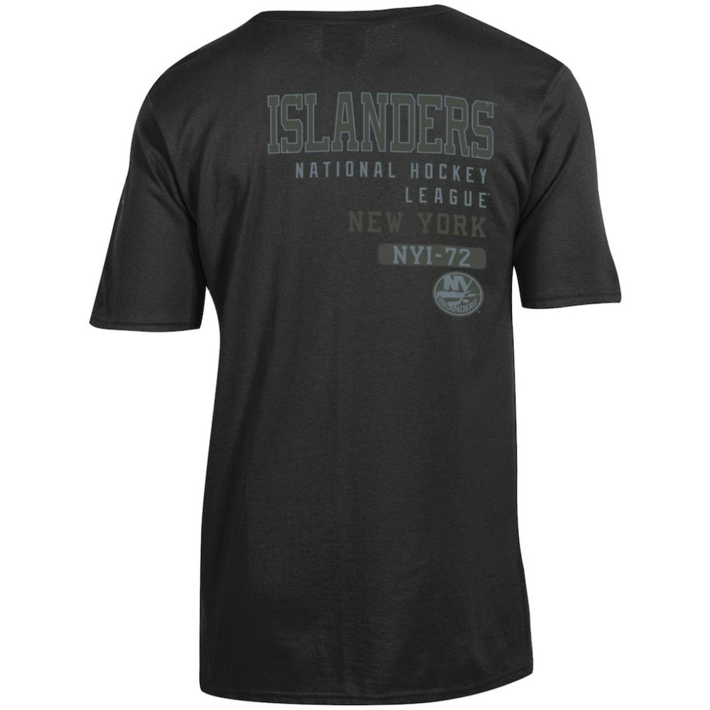 New York Islanders Champion Tonal T-Shirt - Black | US 203391357