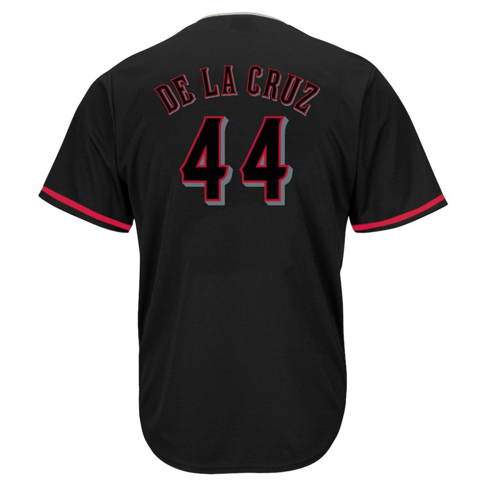 Elly De La Cruz Cincinnati Reds Profile Big & Tall Pop Fashion Jersey - Black Jerseys