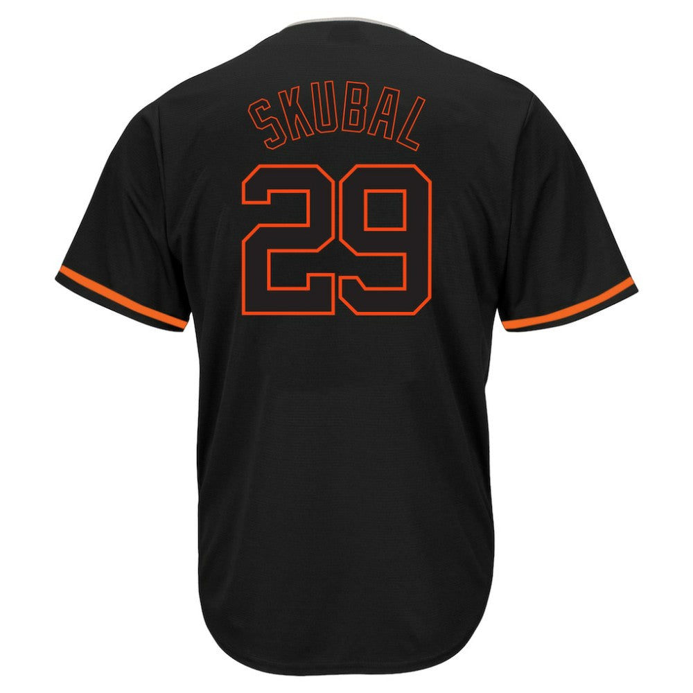 Tarik Skubal Detroit Tigers Profile Big & Tall Pop Fashion Jersey - Black Jerseys