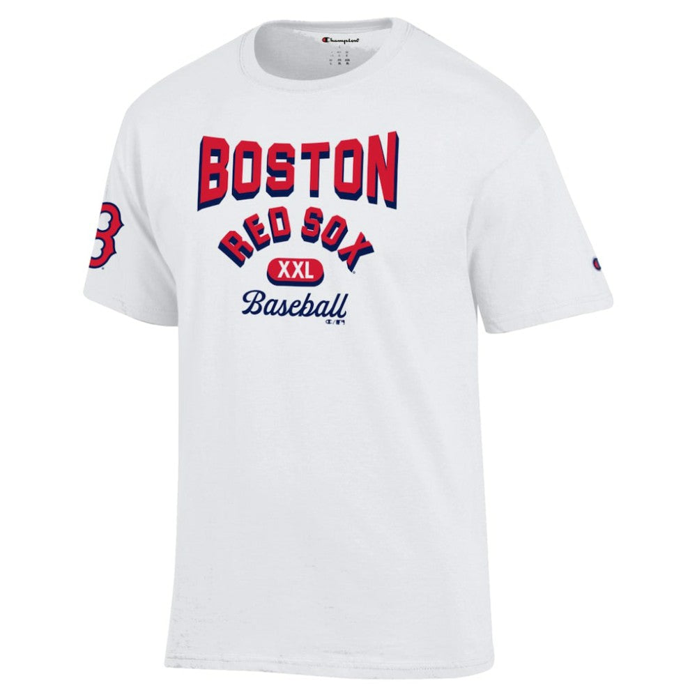Boston Red Sox Champion 3-Hit Jersey T-Shirt - White Jerseys