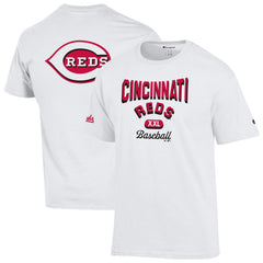 Cincinnati Reds Champion 3-Hit Jersey T-Shirt - White Jerseys