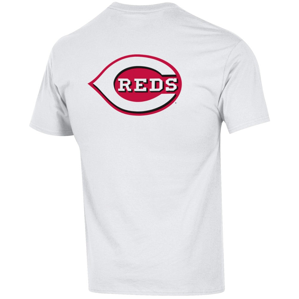 Cincinnati Reds Champion 3-Hit Jersey T-Shirt - White Jerseys