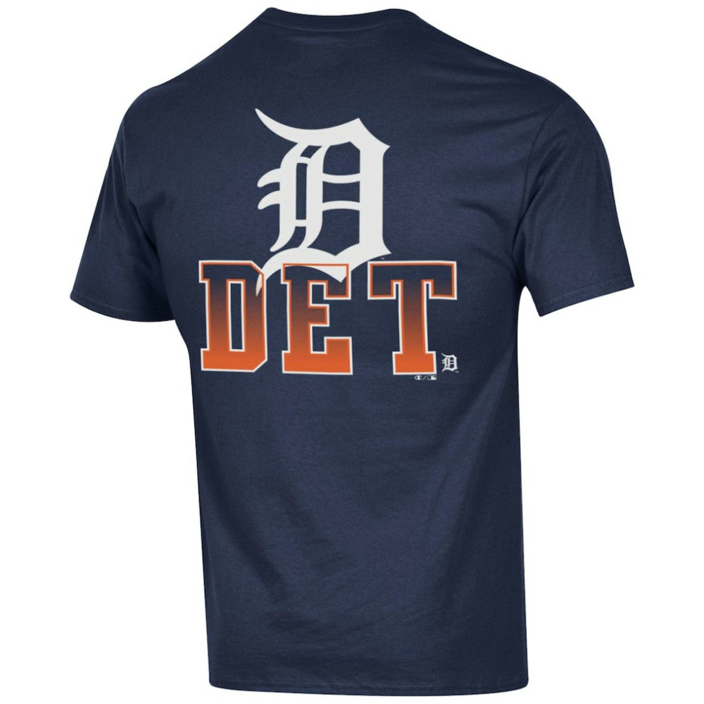 Detroit Tigers Champion Jersey T-Shirt - Navy Jerseys