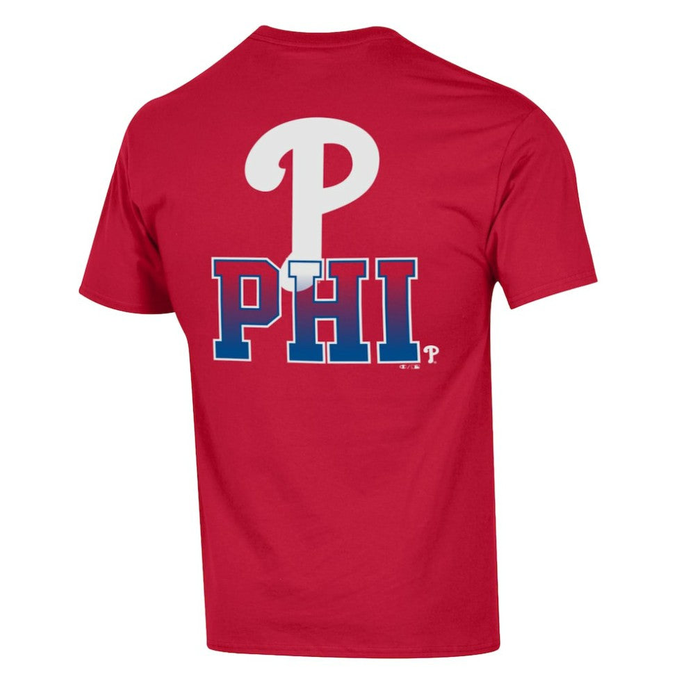 Philadelphia Phillies Champion Jersey T-Shirt - Red Jerseys