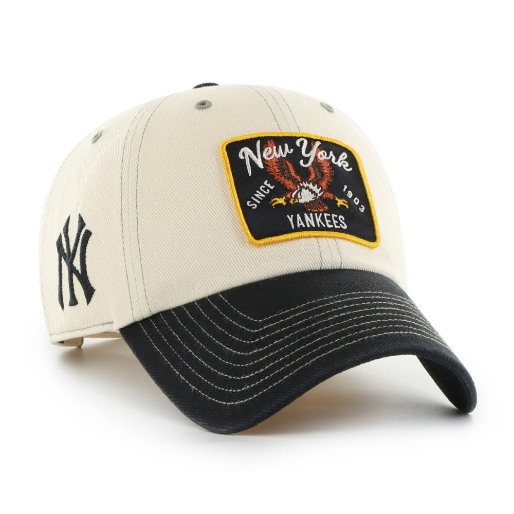 New York Yankees '47 Keepsake Collection Clean Up Adjustable Hat - Natural/Black Hats