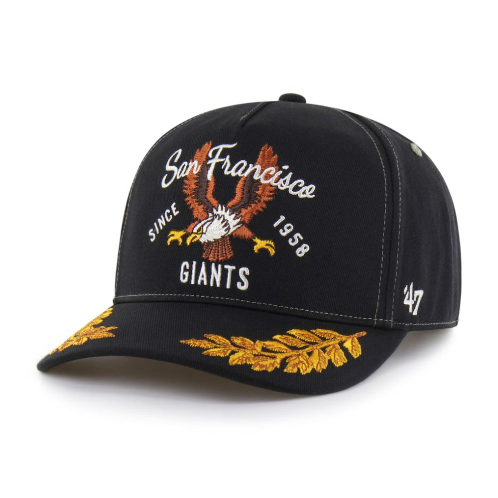 San Francisco Giants '47 Keepsake Collection Adjustable Hitch Hat - Black Hats