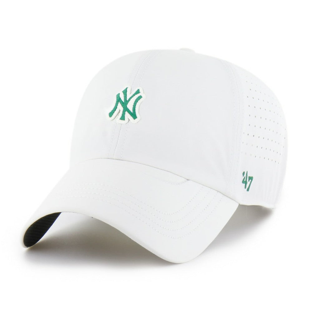 New York Yankees '47 Elevated Greens Clean Up Adjustable Hat - White Hats