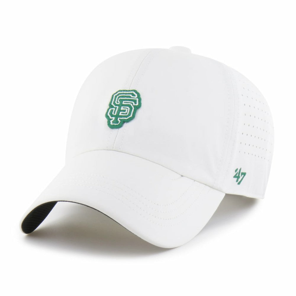 San Francisco Giants '47 Elevated Greens Clean Up Adjustable Hat - White Hats