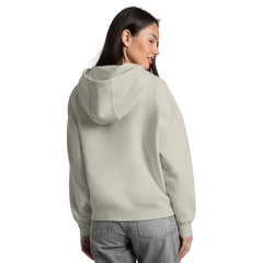 New Orleans Saints Starter Women's Rhinestone Relaxed Hoodie - Khaki Hoodies