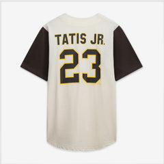 San Diego Padres Profile Big & Tall Two-Color Fashion Jersey - Cream/Brown Jerseys