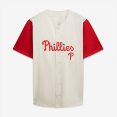 Philadelphia Phillies Profile Big & Tall Two-Color Fashion Jersey - Cream/Red Jerseys