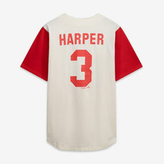 Philadelphia Phillies Profile Big & Tall Two-Color Fashion Jersey - Cream/Red Jerseys