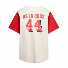 Cincinnati Reds Profile Big & Tall Two-Color Fashion Jersey - Cream/Red Jerseys