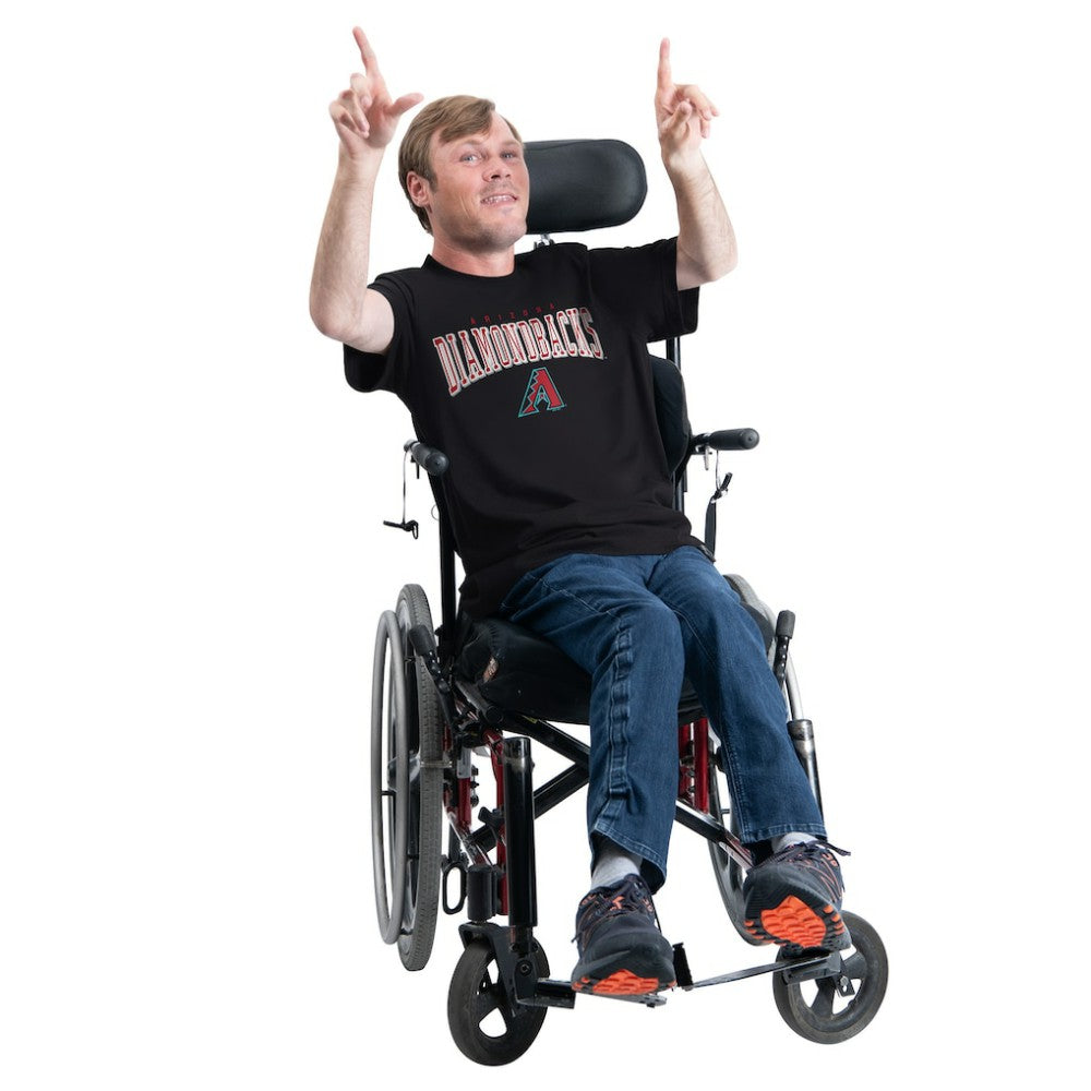 Arizona Diamondbacks G-III Sports by Carl Banks Adaptive Classic Team Spirit T-Shirt - Black T-shirts