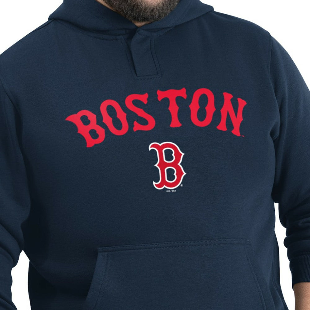 Boston Red Sox G-III Sports by Carl Banks Adaptive Lockup Fleece Hoodie - Navy Hoodies