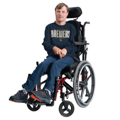Milwaukee Brewers G-III Sports by Carl Banks Adaptive Long Sleeve T-Shirt - Navy T-shirts