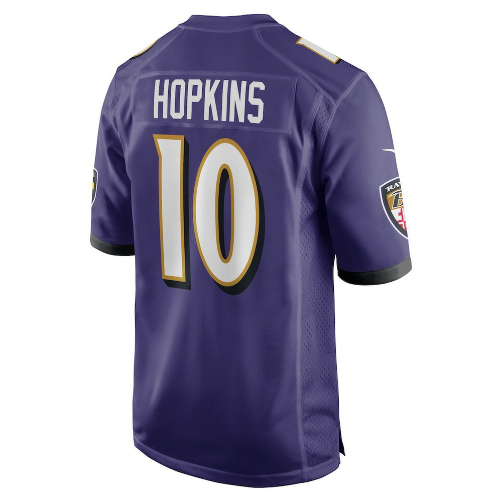DeAndre Hopkins Baltimore Ravens Team Game Jersey - Purple Jerseys