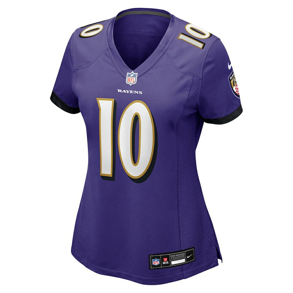 DeAndre Hopkins Baltimore Ravens Women's Team Game Jersey - Purple Jerseys