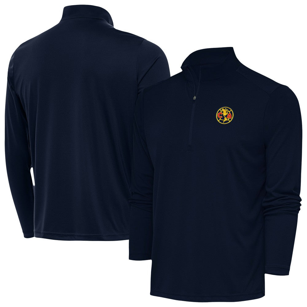 Club America Antigua Statement Quarter-Zip Pullover Navy
