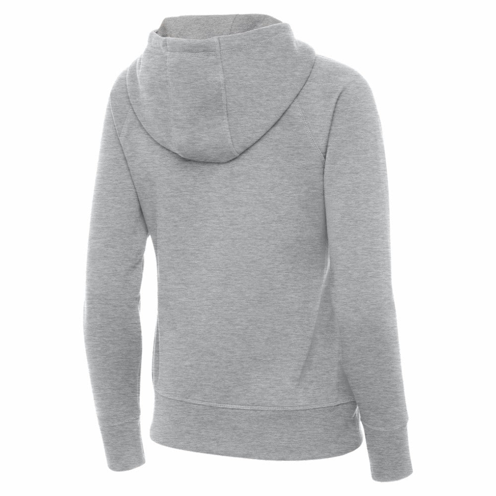 Club America Antigua Women's Takeover Full-Zip Hoodie Heather Gray