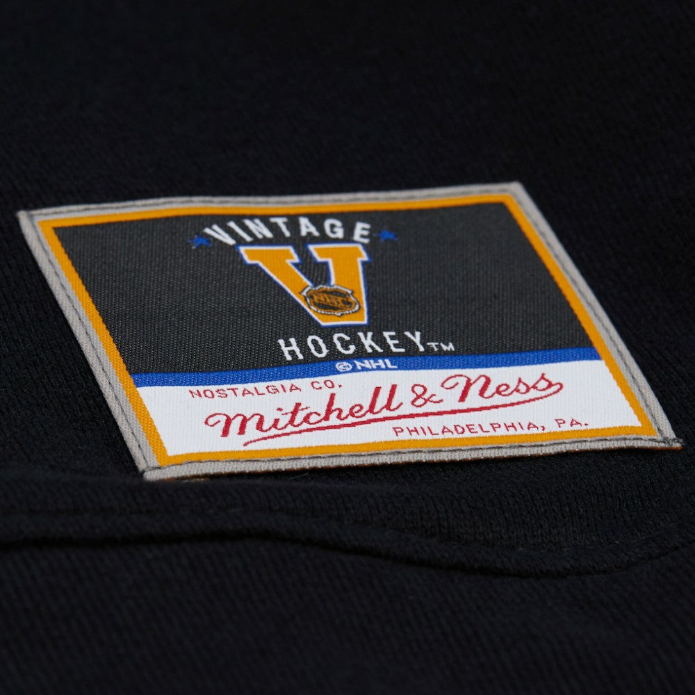 Philadelphia Flyers Mitchell & Ness Women's Vintage Crewneck Sweatshirt - Black | US 203398444