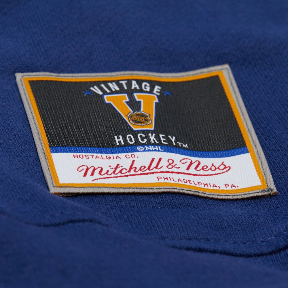 New York Rangers Mitchell & Ness Women's Vintage Crewneck Sweatshirt - Blue | US 203398445