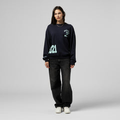 Seattle Kraken Mitchell & Ness Women's Vintage Crewneck Sweatshirt - Deep Sea Blue | US 203398448