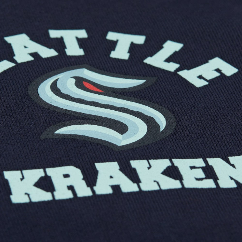 Seattle Kraken Mitchell & Ness Women's Vintage Crewneck Sweatshirt - Deep Sea Blue | US 203398448