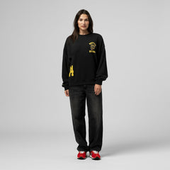 Boston Bruins Mitchell & Ness Women's Vintage Crewneck Sweatshirt - Black | US 203398449