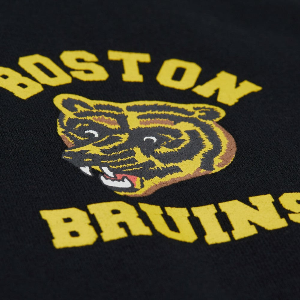Boston Bruins Mitchell & Ness Women's Vintage Crewneck Sweatshirt - Black | US 203398449