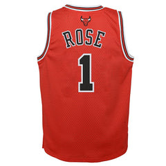 Derrick Rose Chicago Bulls Youth 2008/09 Hardwood Classics Swingman Jersey Red - Mitchell & Ness
