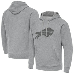 Buffalo Bills Antigua Victory Hoodie - Heather Gray Hoodies