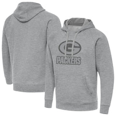 Green Bay Packers Antigua Victory Hoodie - Heather Gray Hoodies