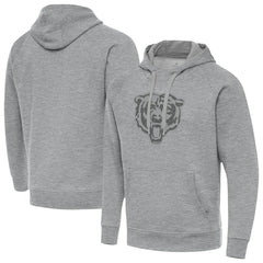 Chicago Bears Antigua Victory Hoodie - Heather Gray Hoodies