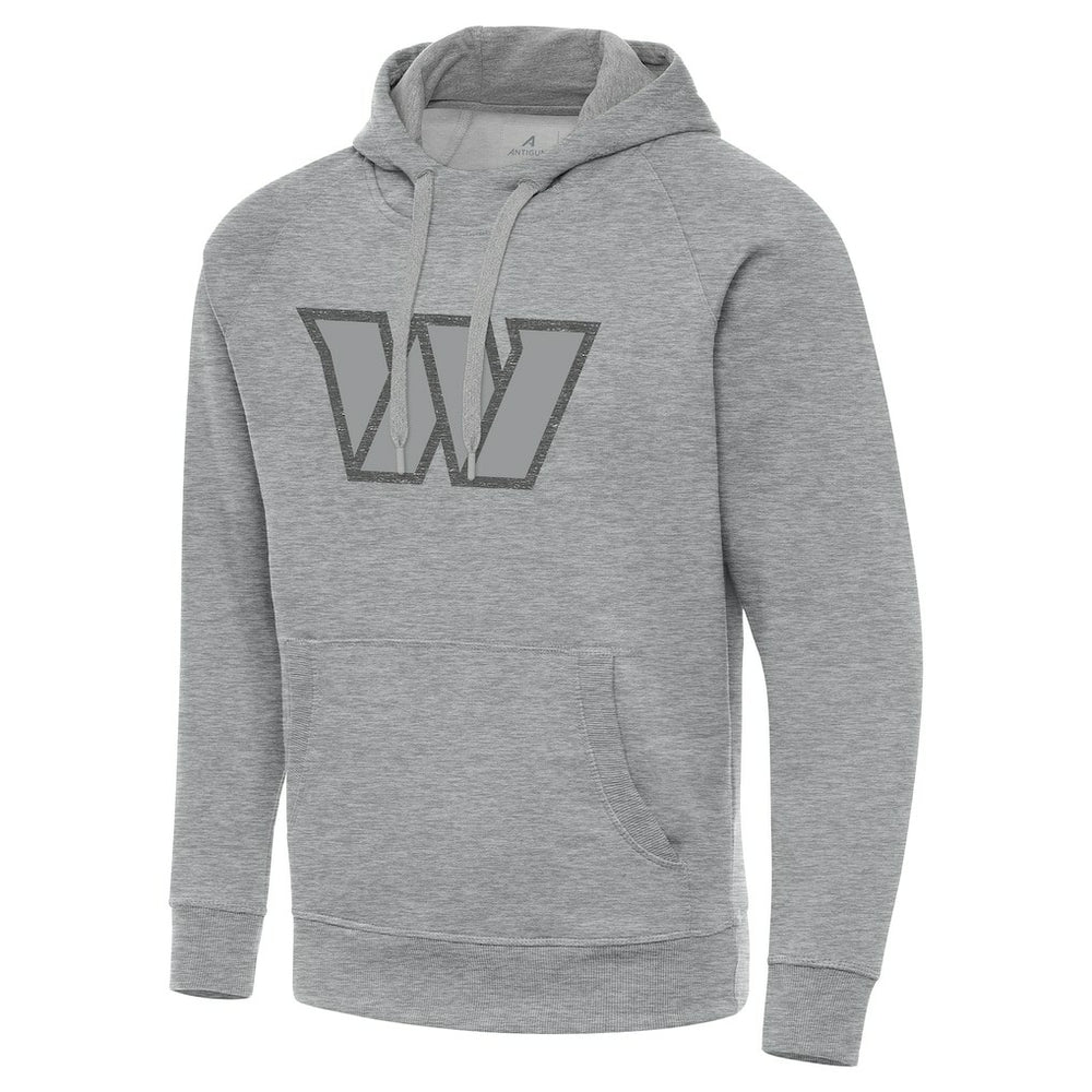 Washington Commanders Antigua Victory Hoodie - Heather Gray Hoodies