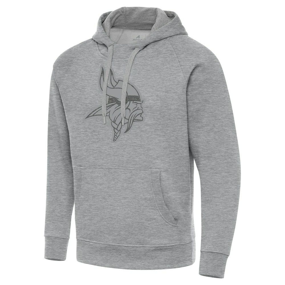 Minnesota Vikings Antigua Victory Hoodie - Heather Gray Hoodies